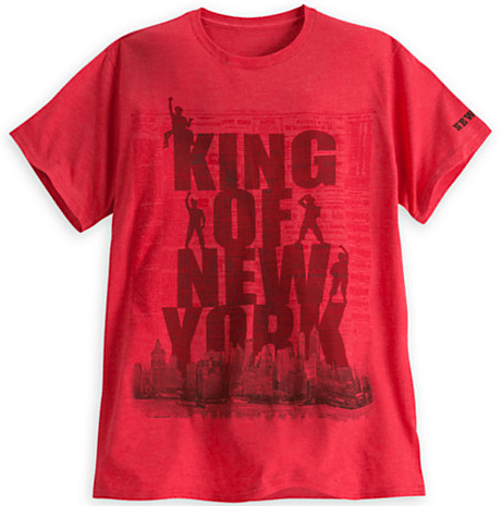 Newsies the Musical - King of New York Red T-Shirt - Newsies